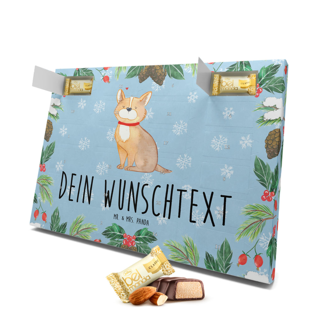 Personalisierter Marzipan Adventskalender Hund Glück Personalisierter Marzipan Adventskalender, Hund, Hundemotiv, Haustier, Hunderasse, Tierliebhaber, Hundebesitzer, Sprüche, Corgie, Hundeliebe, Spruch, Hundemama, Liebe