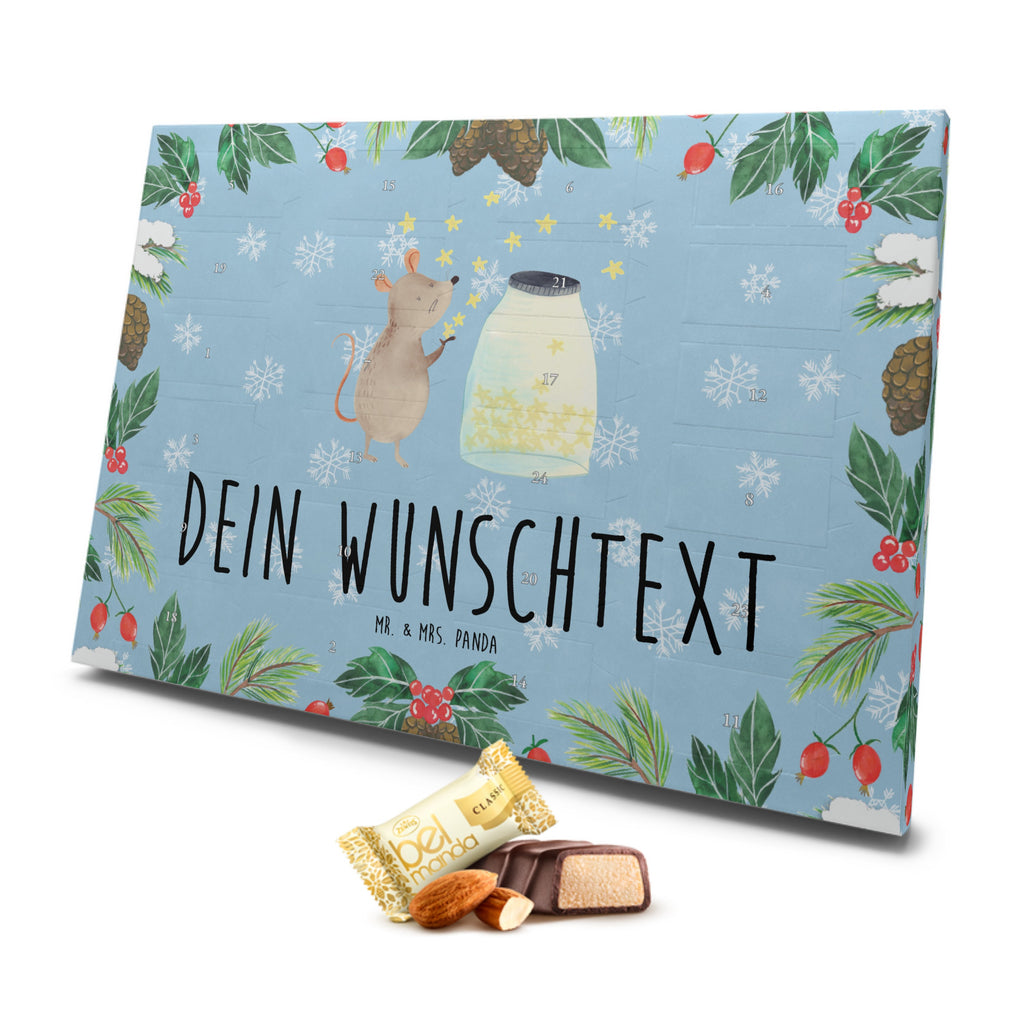 Personalisierter Marzipan Adventskalender Maus Sterne Personalisierter Marzipan Adventskalender, Tiermotive, Gute Laune, lustige Sprüche, Tiere, Maus, Sterne, Wunsch, Kind, Taufe, Taufgeschenk, Geburt, Schwangerschaft, erstes Kind, Kindergeburtstag, Geburtstag, Hoffnung, Träume