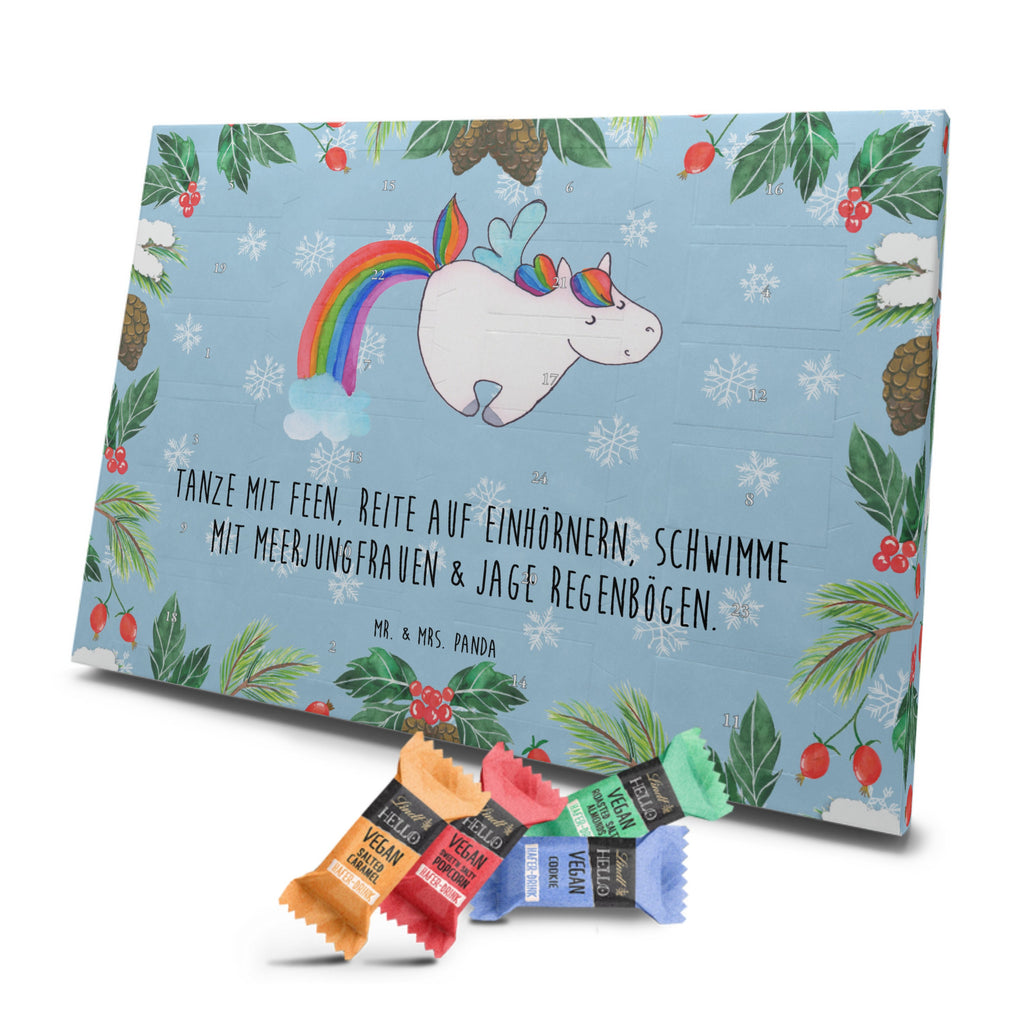 Veganer Adventskalender Einhorn Pegasus Schokoladen Adventskalender, Einhorn, Einhörner, Einhorn Deko, Pegasus, Unicorn, Regenbogen, Spielen, Realität, Glitzer, Erwachsenwerden