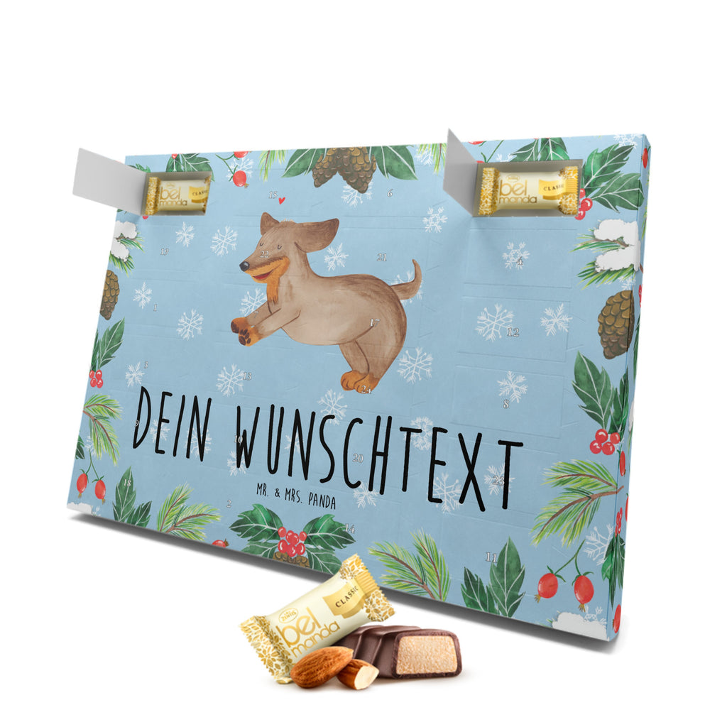 Personalisierter Marzipan Adventskalender Hund Dackel Personalisierter Marzipan Adventskalender, Hund, Hundemotiv, Haustier, Hunderasse, Tierliebhaber, Hundebesitzer, Sprüche, Hunde, Dackel, Dachshund, happy dog