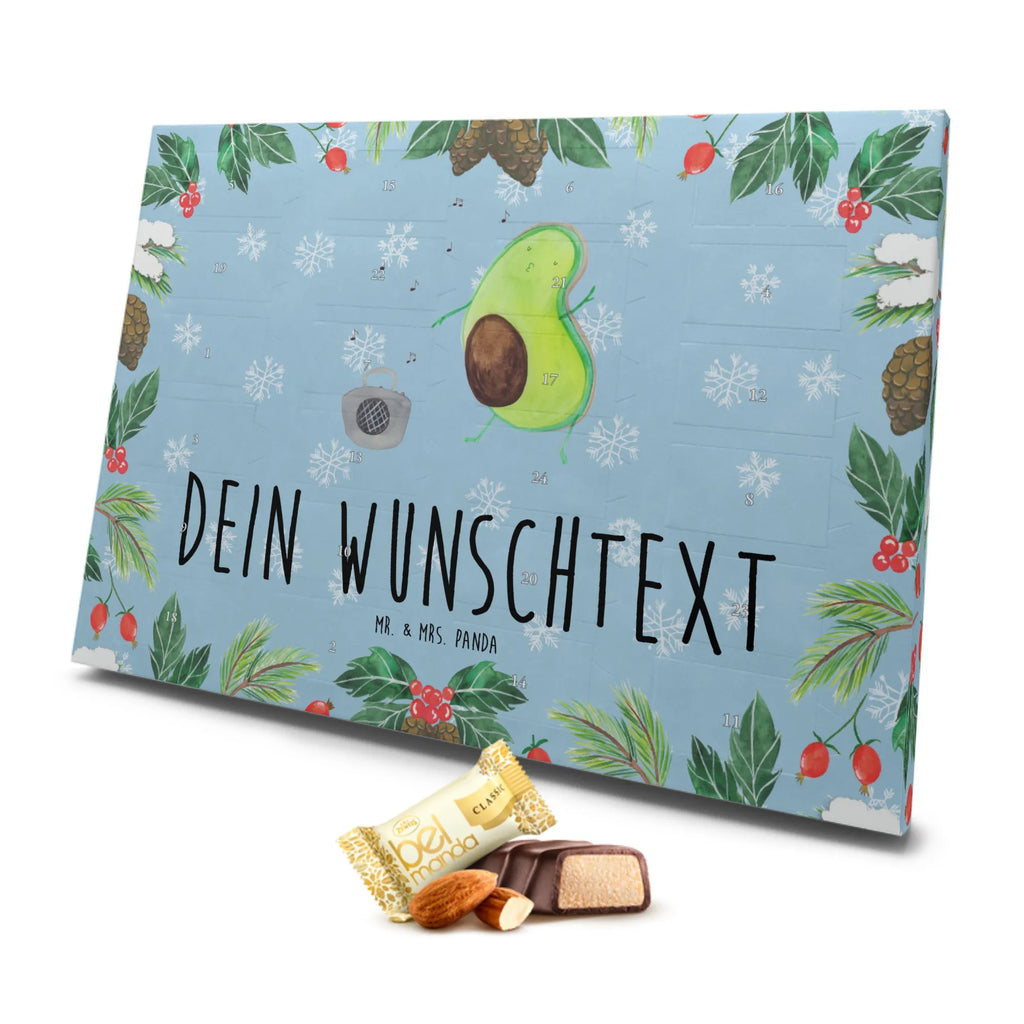 Personalisierter Marzipan Adventskalender Avocado Tanzen Personalisierter Marzipan Adventskalender, Avocado, Veggie, Vegan, Gesund