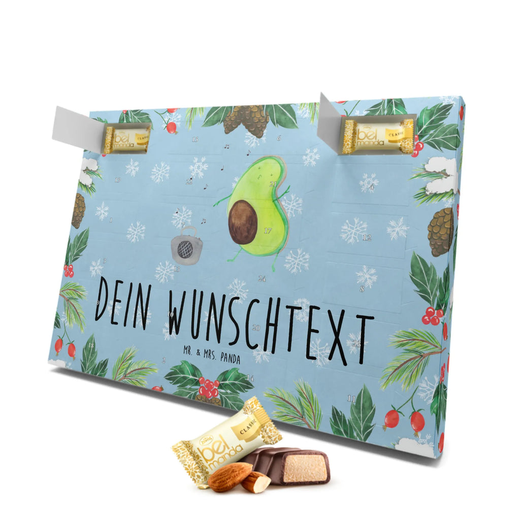 Personalisierter Marzipan Adventskalender Avocado Tanzen Personalisierter Marzipan Adventskalender, Avocado, Veggie, Vegan, Gesund