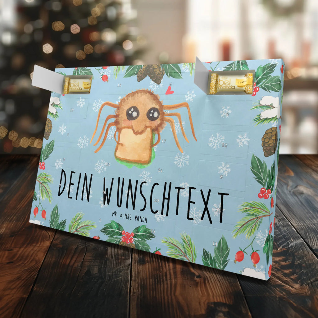 Personalisierter Marzipan Adventskalender Spinne Agathe Sandwich Personalisierter Marzipan Adventskalender, Spinne Agathe, Spinne, Agathe, Videos, Merchandise, Glück, Mut, Hungrig, Verfressen, Lebensfreude, Alles wird gut, Hunger