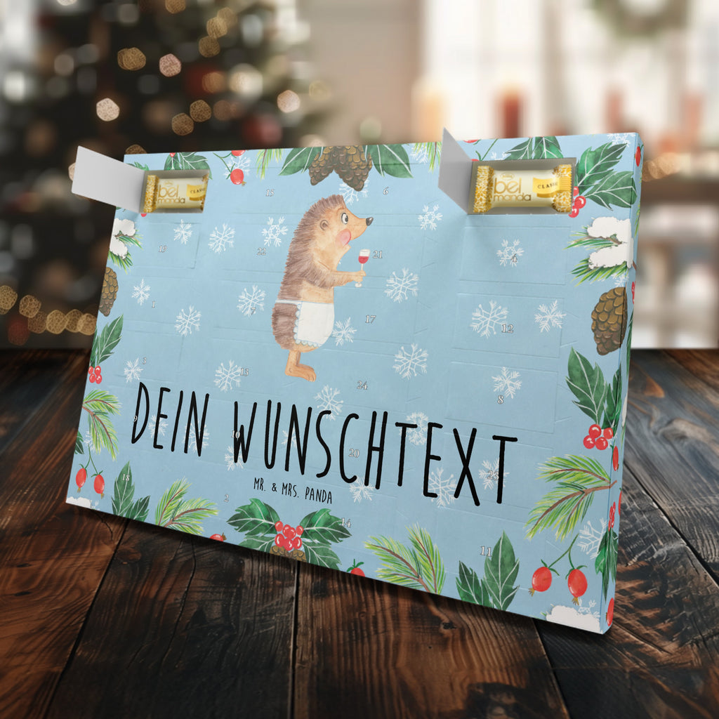 Personalisierter Marzipan Adventskalender Igel Wein Personalisierter Marzipan Adventskalender, Tiermotive, Gute Laune, lustige Sprüche, Tiere, Wein Spruch, Igel, Geschenk Weintrinker, Geschenk Weinliebhaber, Wein Deko, Weinglas, Rotwein, Weißwein, Wein trinken