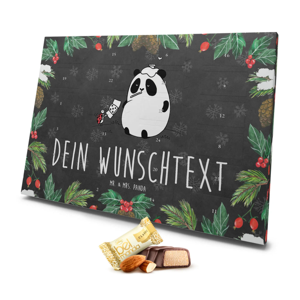 Personalisierter Marzipan Adventskalender Panda Gute Besserung Personalisierter Marzipan Adventskalender