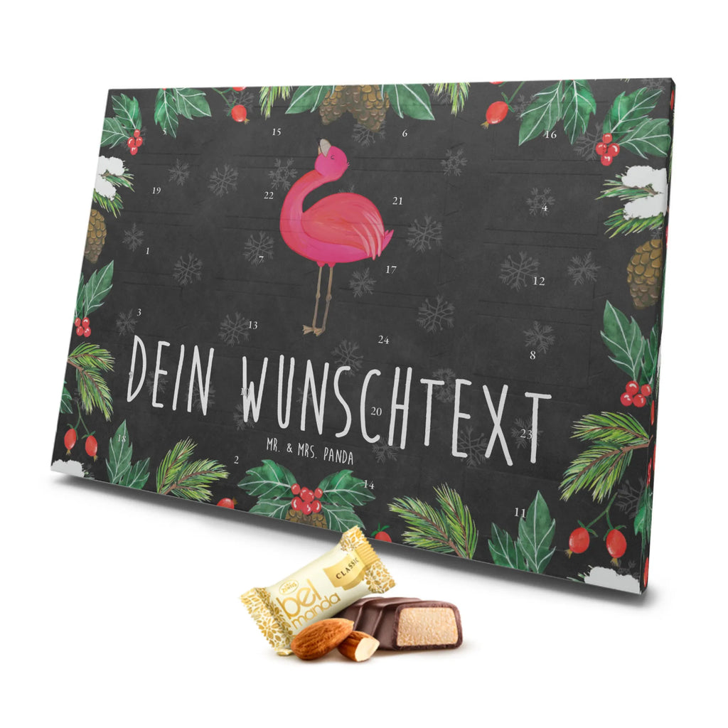 Personalisierter Marzipan Adventskalender Flamingo Stolz Personalisierter Marzipan Adventskalender, Flamingo, stolz, Freude, Selbstliebe, Selbstakzeptanz, Freundin, beste Freundin, Tochter, Mama, Schwester