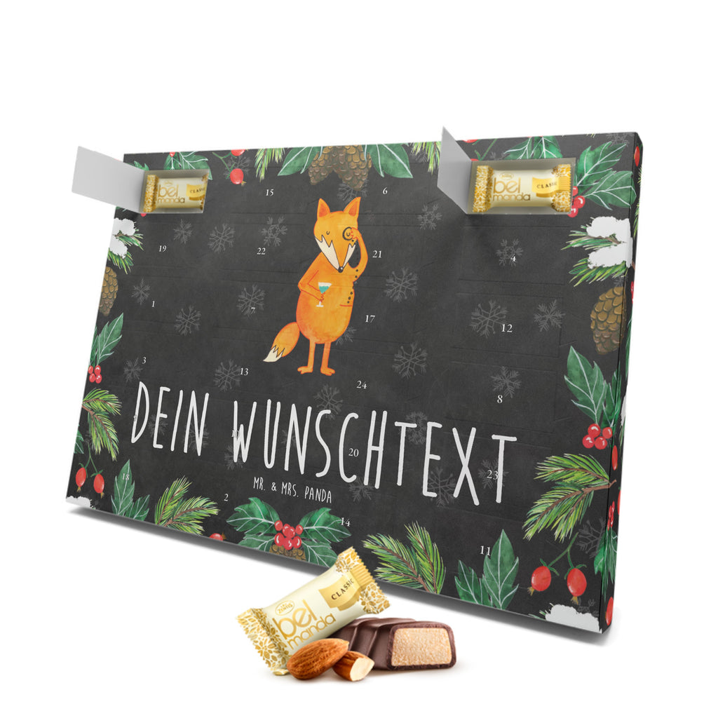 Personalisierter Marzipan Adventskalender Fuchs Lord Personalisierter Marzipan Adventskalender, Fuchs, Füchse, tröstende Worte, Spruch lustig, Liebeskummer Geschenk, Motivation Spruch, Problemlösung