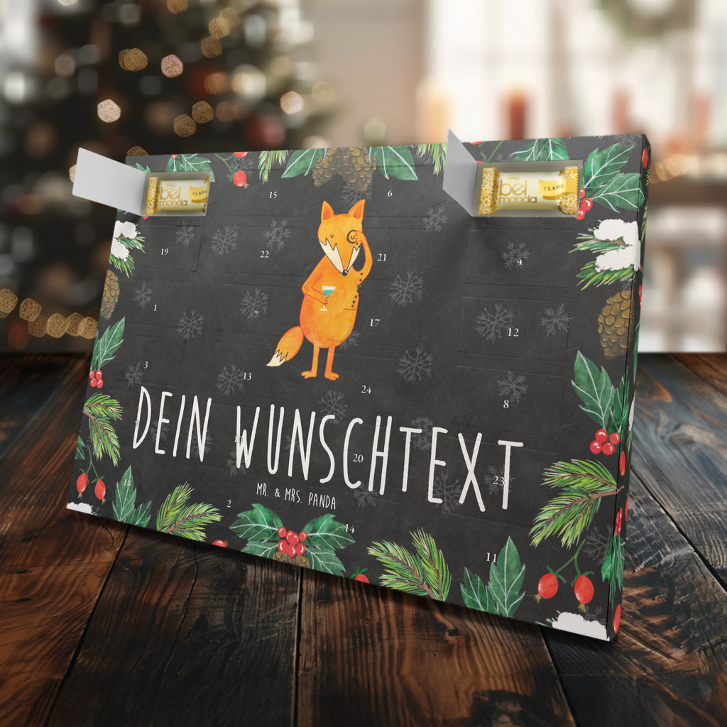 Personalisierter Marzipan Adventskalender Fuchs Lord Personalisierter Marzipan Adventskalender, Fuchs, Füchse, tröstende Worte, Spruch lustig, Liebeskummer Geschenk, Motivation Spruch, Problemlösung