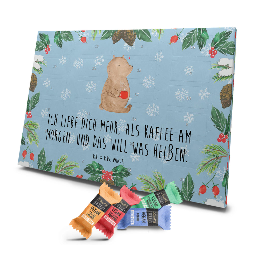 Veganer Adventskalender Bär Morgenkaffee Schokoladen Adventskalender, Liebe, Partner, Freund, Freundin, Ehemann, Ehefrau, Heiraten, Verlobung, Heiratsantrag, Liebesgeschenk, Jahrestag, Hocheitstag, Valentinstag, Geschenk für Frauen, Hochzeitstag, Mitbringsel, Geschenk für Freundin, Geschenk für Partner, Liebesbeweis, für Männer, für Ehemann