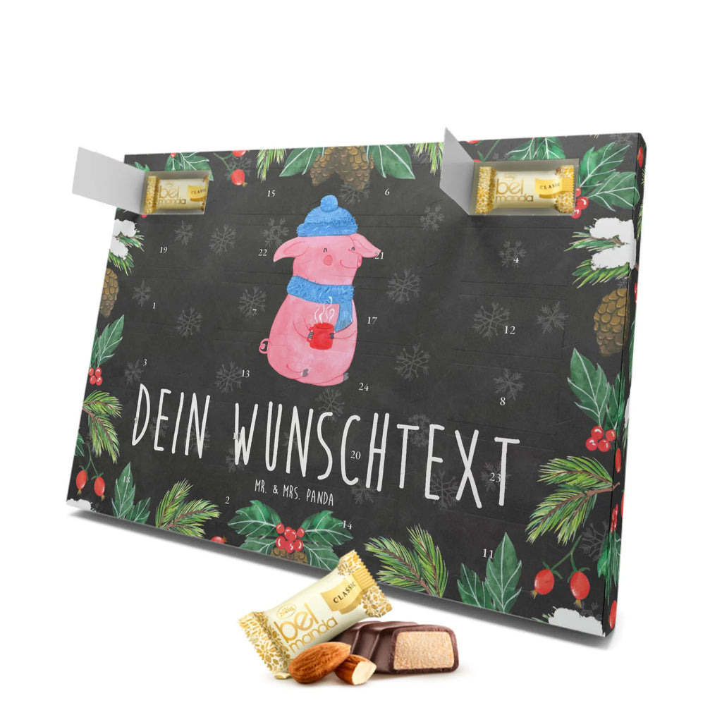 Personalisierter Marzipan Adventskalender Schwein Glühwein Personalisierter Marzipan Adventskalender, Winter, Weihnachten, Weihnachtsdeko, Nikolaus, Advent, Heiligabend, Wintermotiv, Glühschwein, Glühwein, Weihnachtsmarkt, Punsch