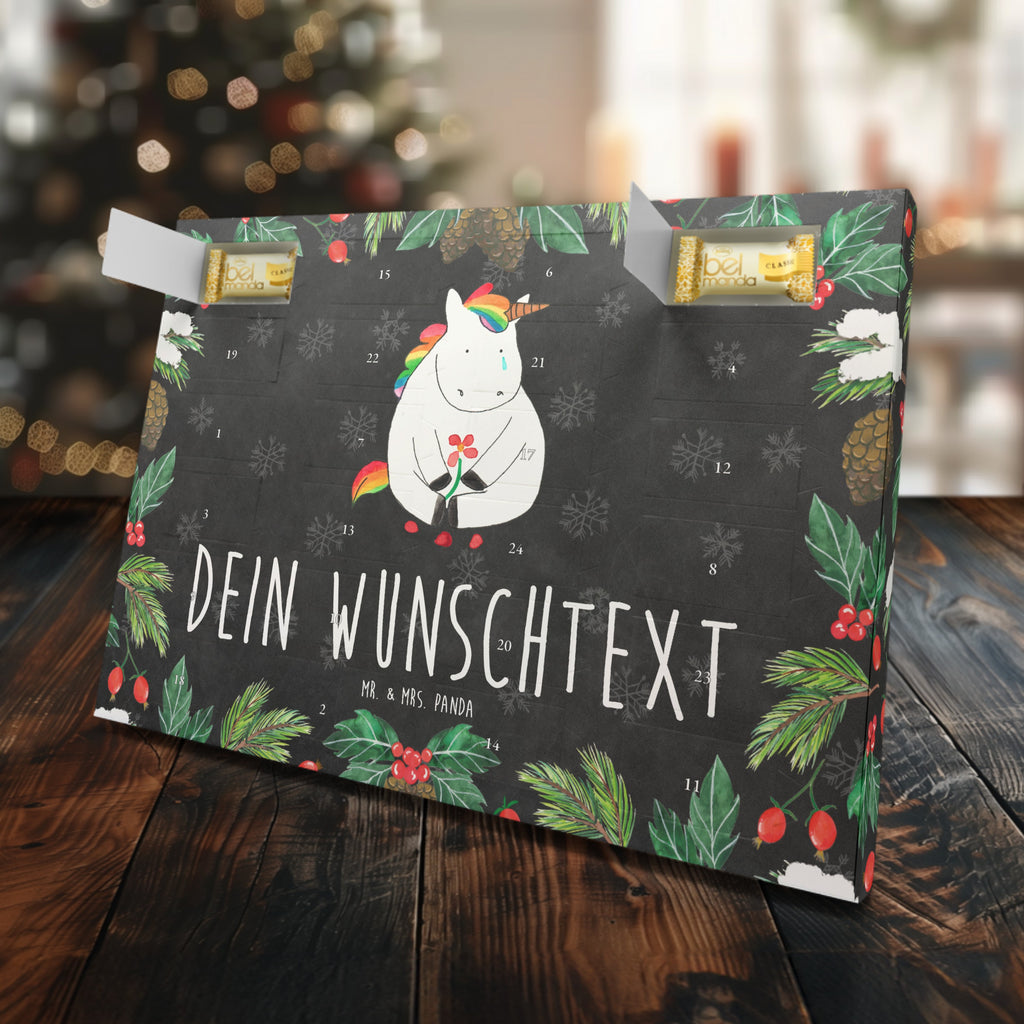 Personalisierter Marzipan Adventskalender Einhorn Traurig Personalisierter Marzipan Adventskalender, Einhorn, Einhörner, Einhorn Deko, Pegasus, Unicorn, Glitzer, Trösten. Freundschaft, Freunde, Liebe, Trauer, Grußkarte, Blume