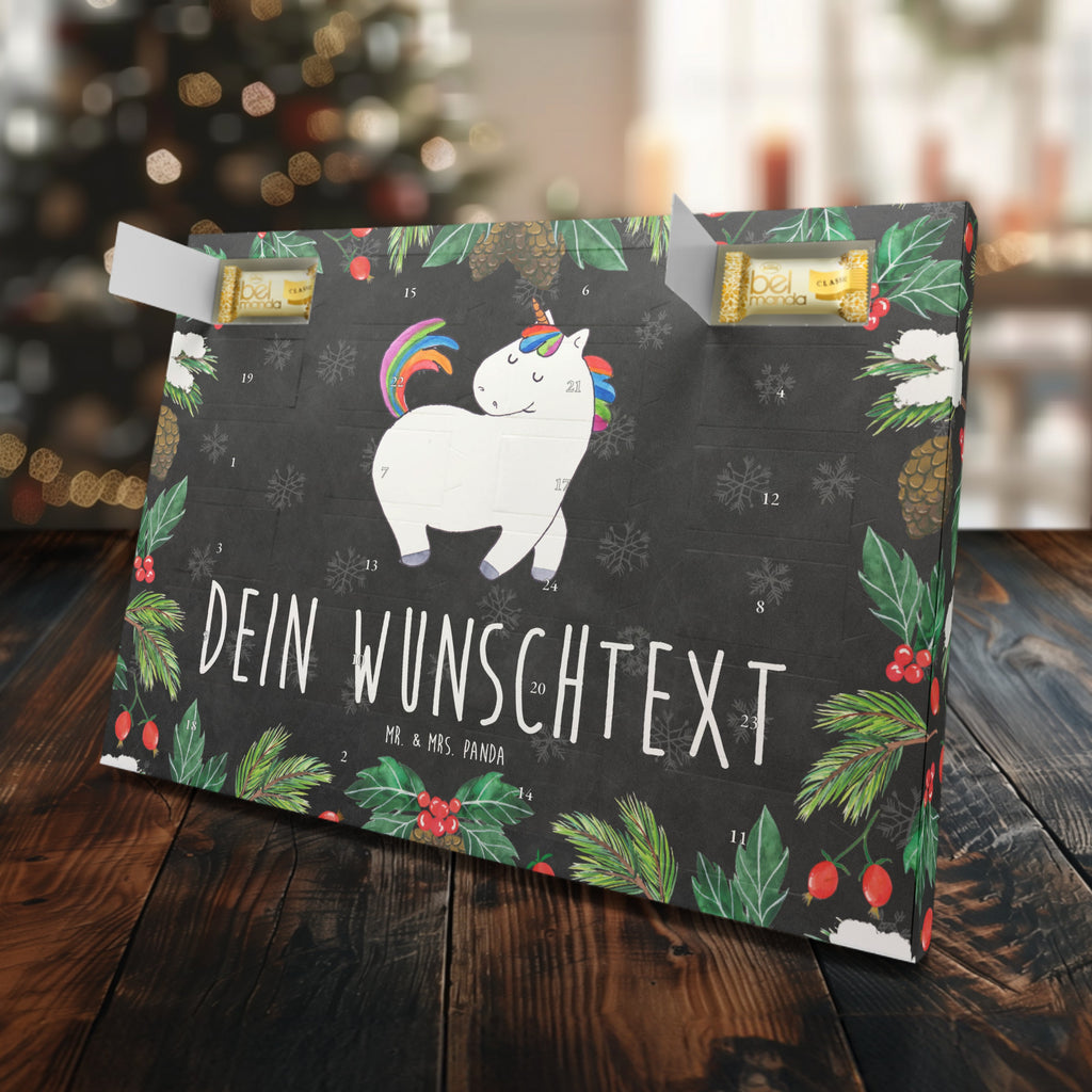 Personalisierter Marzipan Adventskalender Einhorn Stolzieren Personalisierter Marzipan Adventskalender, Einhorn, Einhörner, Einhorn Deko, Pegasus, Unicorn, stolz, anders, bunt, Pferd, Reiter, Reiten, Freundin, Geschenk