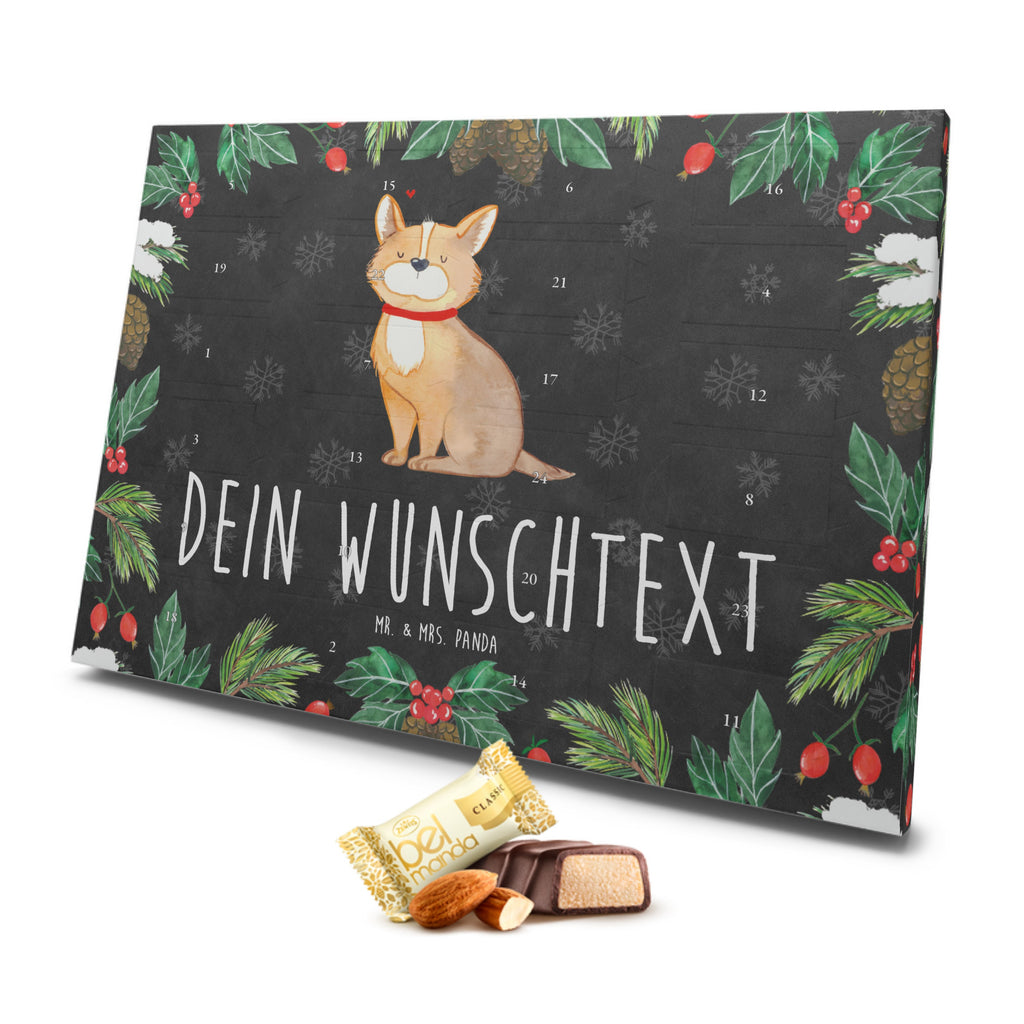 Personalisierter Marzipan Adventskalender Hund Glück Personalisierter Marzipan Adventskalender, Hund, Hundemotiv, Haustier, Hunderasse, Tierliebhaber, Hundebesitzer, Sprüche, Corgie, Hundeliebe, Spruch, Hundemama, Liebe