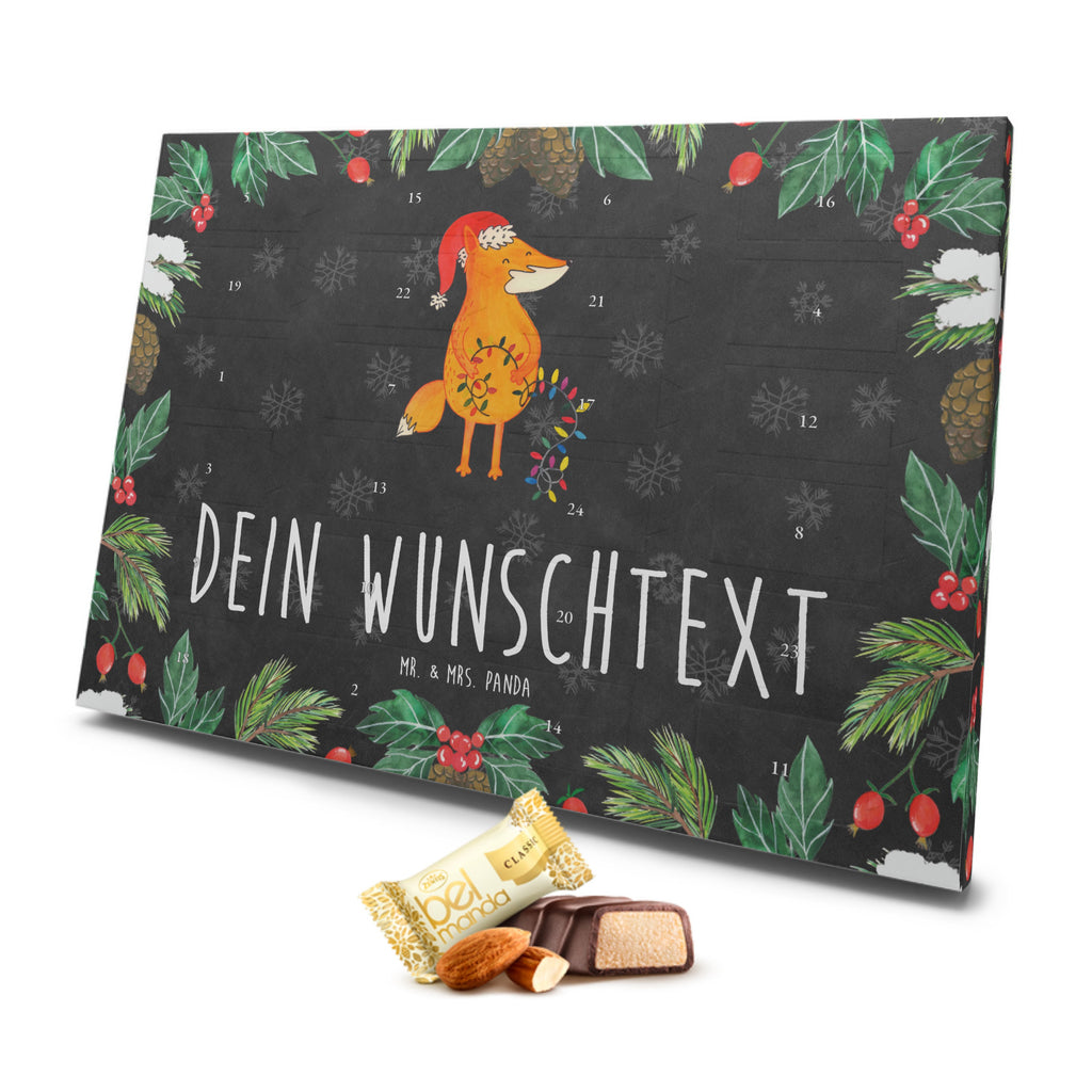 Personalisierter Marzipan Adventskalender Fuchs Weihnachten Personalisierter Marzipan Adventskalender, Winter, Weihnachten, Weihnachtsdeko, Nikolaus, Advent, Heiligabend, Wintermotiv, Fuchs, Füchse, Spruch schön, Geschenk Weihnachten, Weihnachtsmann, Weihnachtszeit