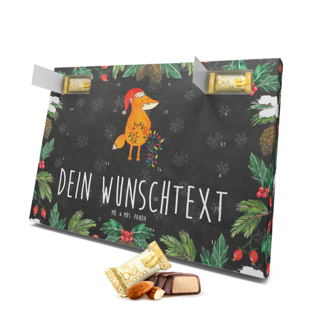 Personalisierter Marzipan Adventskalender Fuchs Weihnachten Personalisierter Marzipan Adventskalender, Winter, Weihnachten, Weihnachtsdeko, Nikolaus, Advent, Heiligabend, Wintermotiv, Fuchs, Füchse, Spruch schön, Geschenk Weihnachten, Weihnachtsmann, Weihnachtszeit