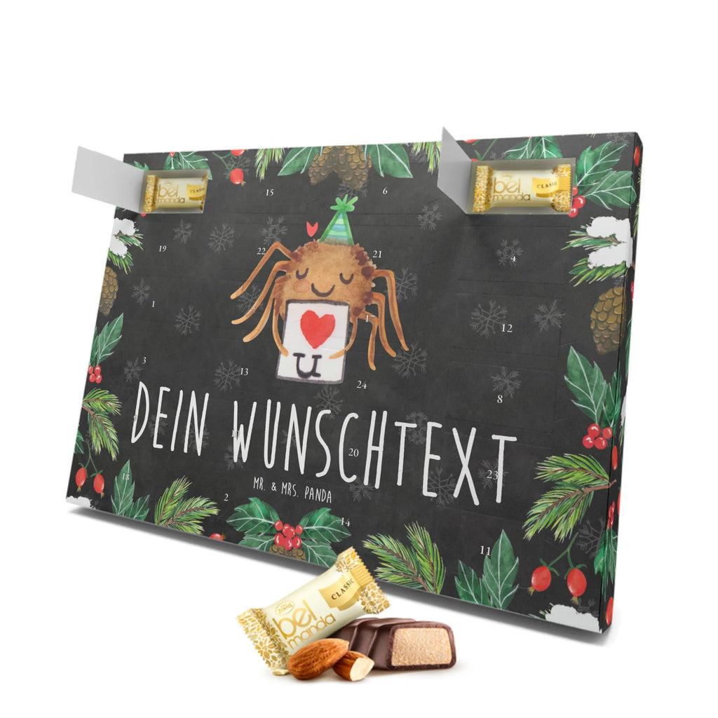 Personalisierter Marzipan Adventskalender Spinne Agathe Brief Personalisierter Marzipan Adventskalender, Spinne Agathe, Spinne, Agathe, Videos, Merchandise, Liebesbeweis, Ich Liebe dich, Heiratsantrag, Verliebt, Liebespaar, Liebesgeschenk, Treuebeweis, Treuetest