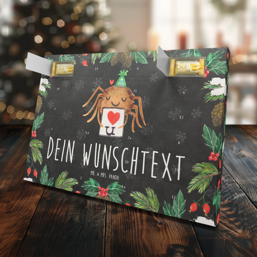 Personalisierter Marzipan Adventskalender Spinne Agathe Brief Personalisierter Marzipan Adventskalender, Spinne Agathe, Spinne, Agathe, Videos, Merchandise, Liebesbeweis, Ich Liebe dich, Heiratsantrag, Verliebt, Liebespaar, Liebesgeschenk, Treuebeweis, Treuetest