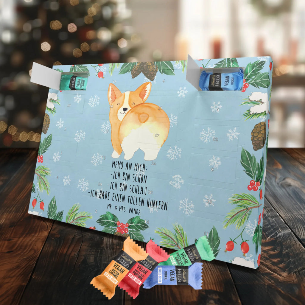 Veganer Adventskalender Corgi Po Schokoladen Adventskalender, Hund, Hundemotiv, Haustier, Hunderasse, Tierliebhaber, Hundebesitzer, Sprüche, Corgie, Hundeliebe, Motivation, Selbstliebe, Spruch