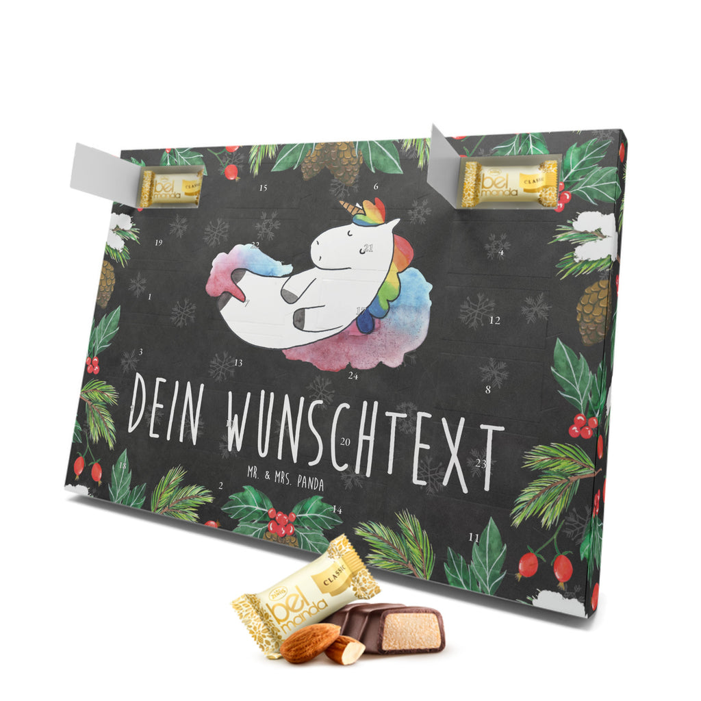 Personalisierter Marzipan Adventskalender Einhorn Wolke 7 Personalisierter Marzipan Adventskalender, Einhorn, Einhörner, Einhorn Deko, Pegasus, Unicorn, verliebt, Menschen, witzig, lustig, Geschenk, Glaube, Realität, Lächeln