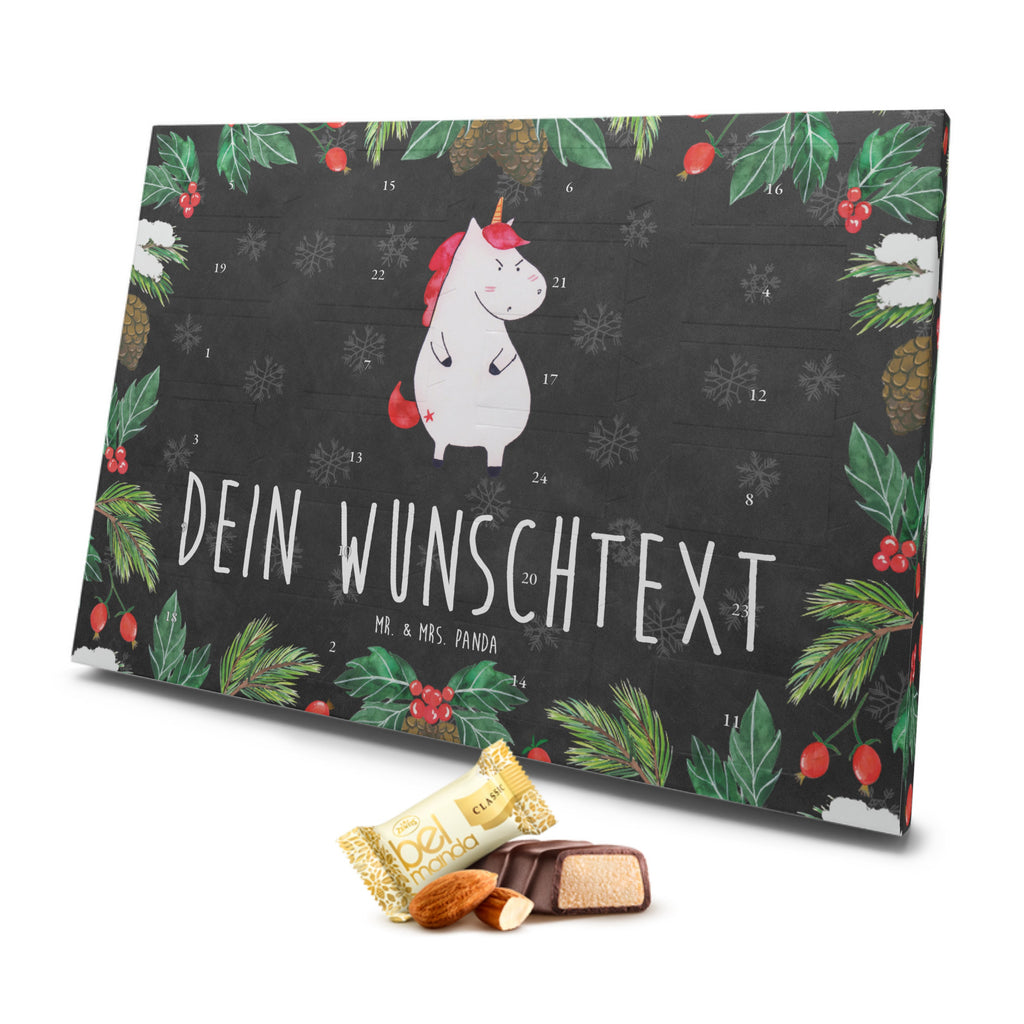 Personalisierter Marzipan Adventskalender Einhorn Wut Personalisierter Marzipan Adventskalender, Einhorn, Einhörner, Einhorn Deko, Pegasus, Unicorn, Realität, Ansage, lustlos, nein, Büro, Arbeit, wütend, dumme Fragen, lustig, Spaß, Geschenk