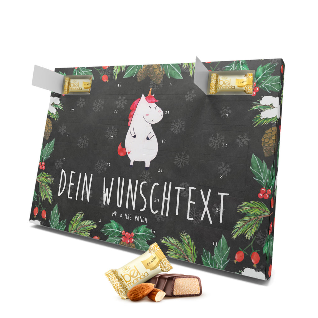 Personalisierter Marzipan Adventskalender Einhorn Wut Personalisierter Marzipan Adventskalender, Einhorn, Einhörner, Einhorn Deko, Pegasus, Unicorn, Realität, Ansage, lustlos, nein, Büro, Arbeit, wütend, dumme Fragen, lustig, Spaß, Geschenk