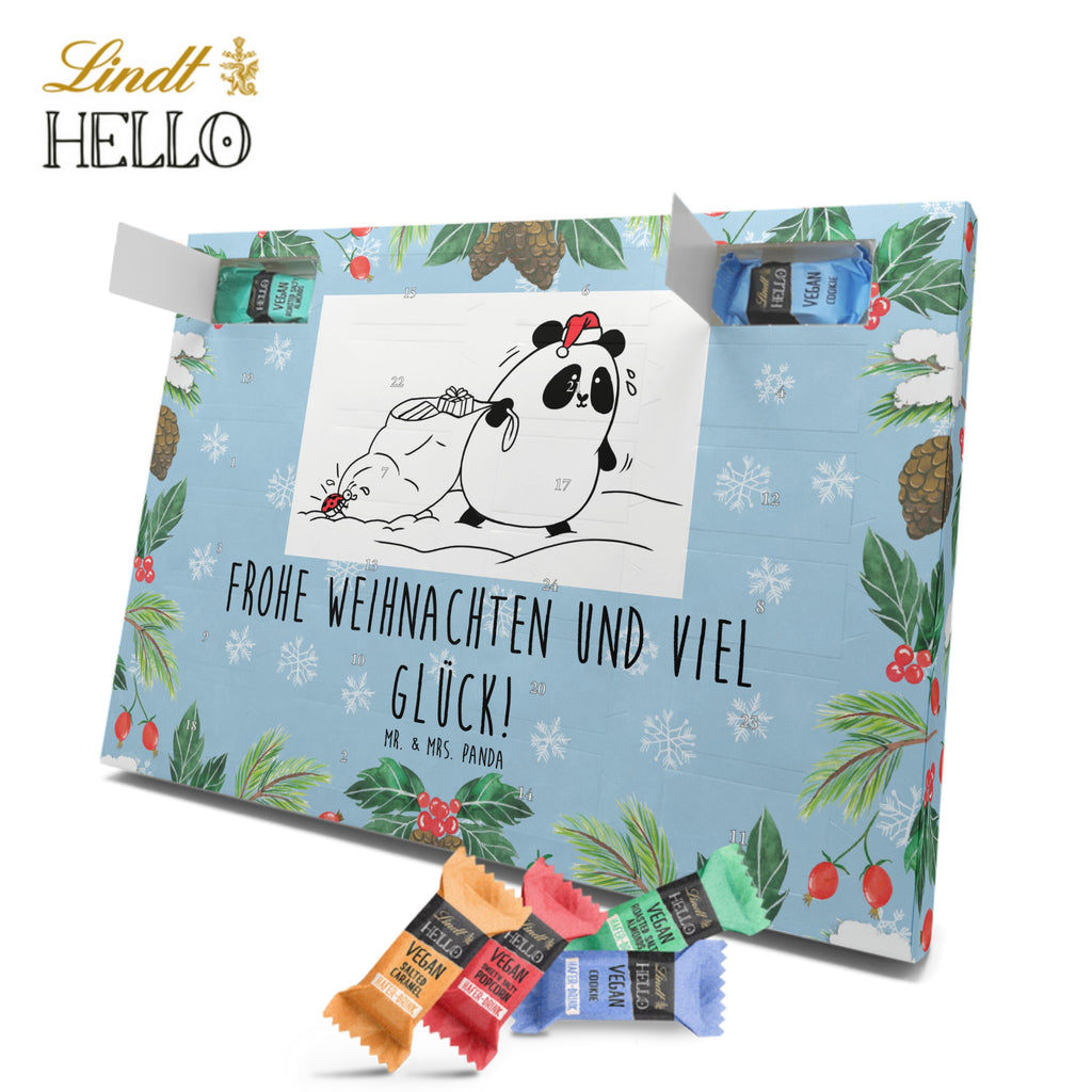 Veganer Adventskalender Panda Weihnachten Schokoladen Adventskalender