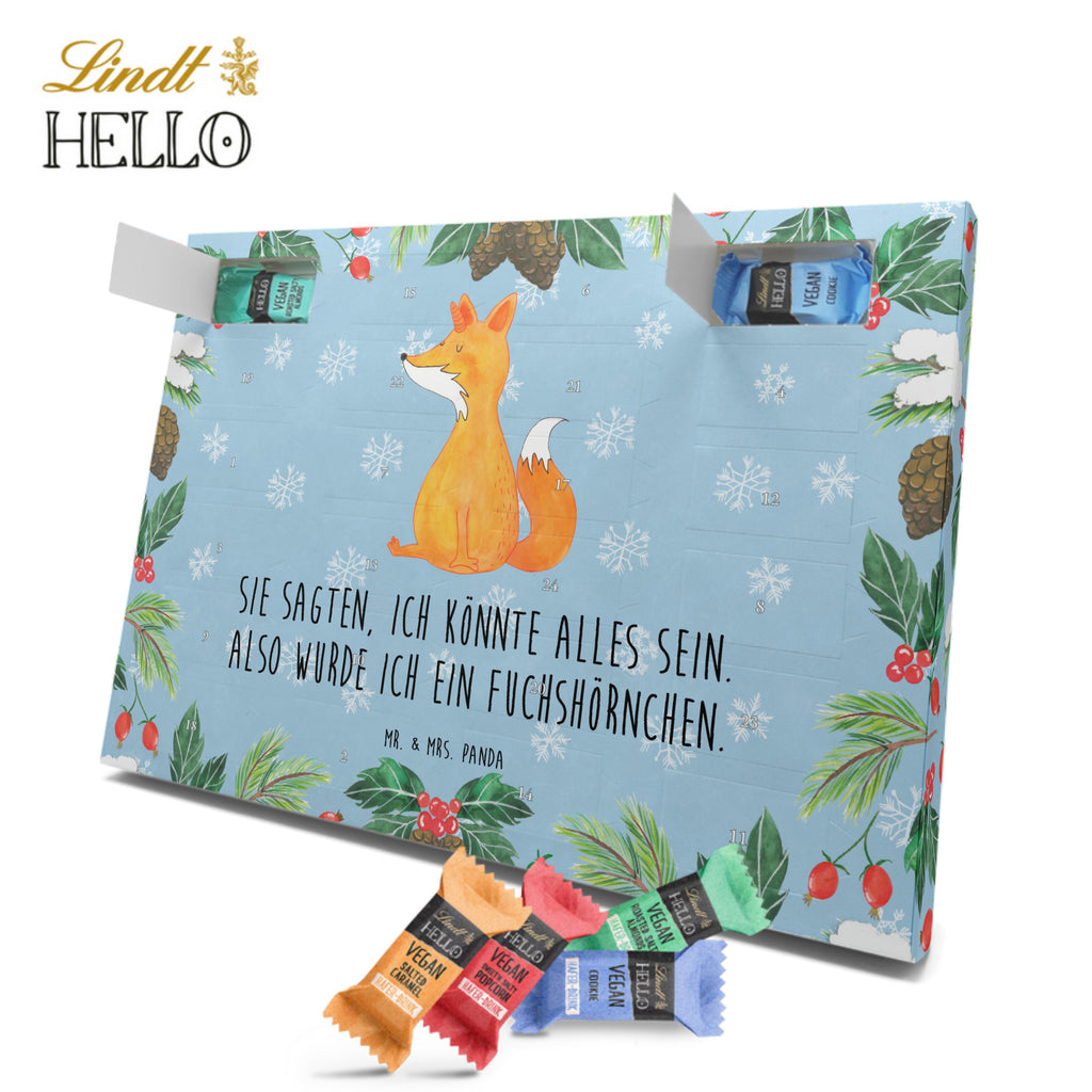 Veganer Adventskalender Einhorn Fuchs Schokoladen Adventskalender, Einhorn, Einhörner, Einhorn Deko, Pegasus, Unicorn, Fuchs, Unicorns, Fuchshörnchen, Fuchshorn, Foxycorn, Füchse