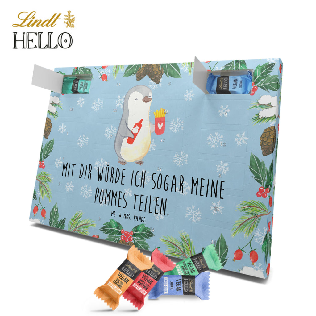 Veganer Adventskalender Pinguin Pommes Schokoladen Adventskalender, Liebe, Partner, Freund, Freundin, Ehemann, Ehefrau, Heiraten, Verlobung, Heiratsantrag, Liebesgeschenk, Jahrestag, Hocheitstag, Valentinstag, Geschenk für Frauen, Hochzeitstag, Mitbringsel, Geschenk für Freundin, Geschenk für Partner, Liebesbeweis, für Männer, für Ehemann