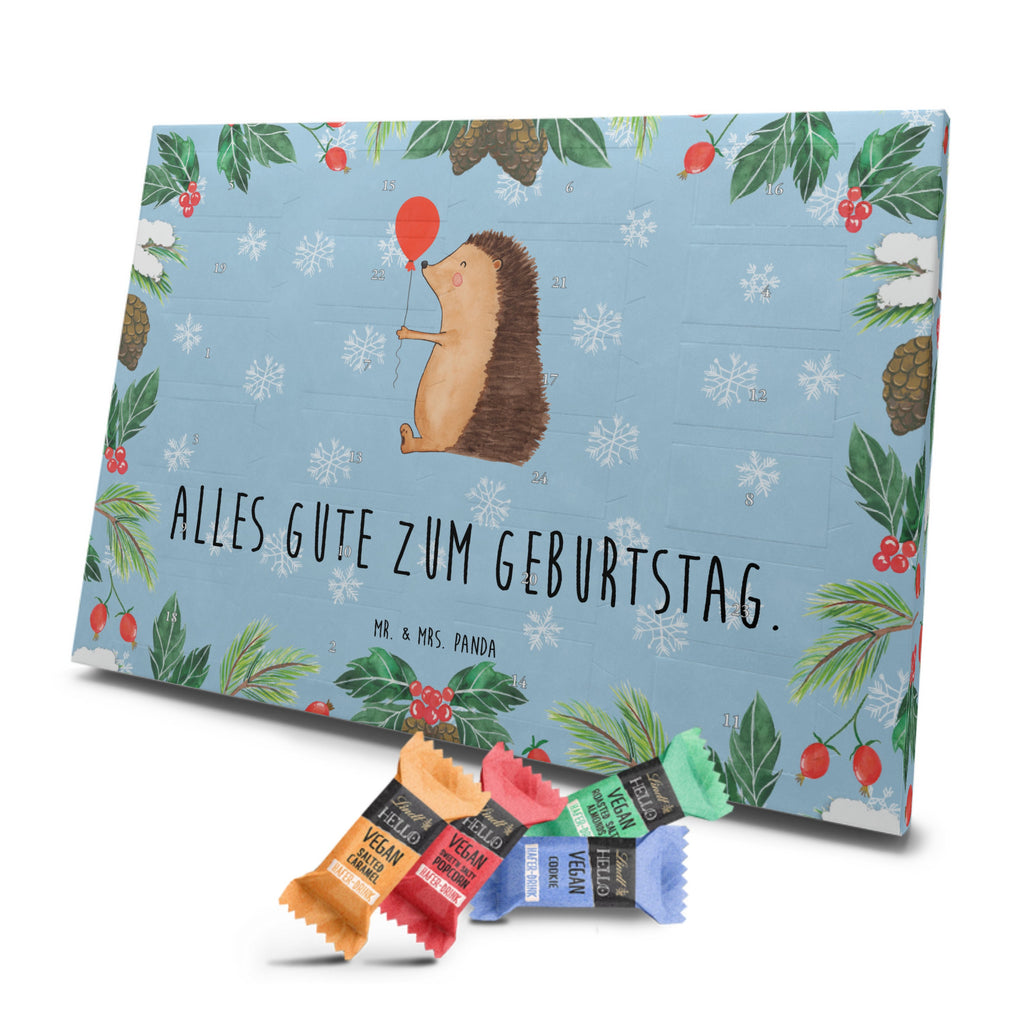 Veganer Adventskalender Igel Luftballon Schokoladen Adventskalender, Tiermotive, Gute Laune, lustige Sprüche, Tiere, Igel, Geburtstag, Herzlichen Glückwunsch, Glückwunsch, Geburtstagskind, Ballon, Happy Birthday