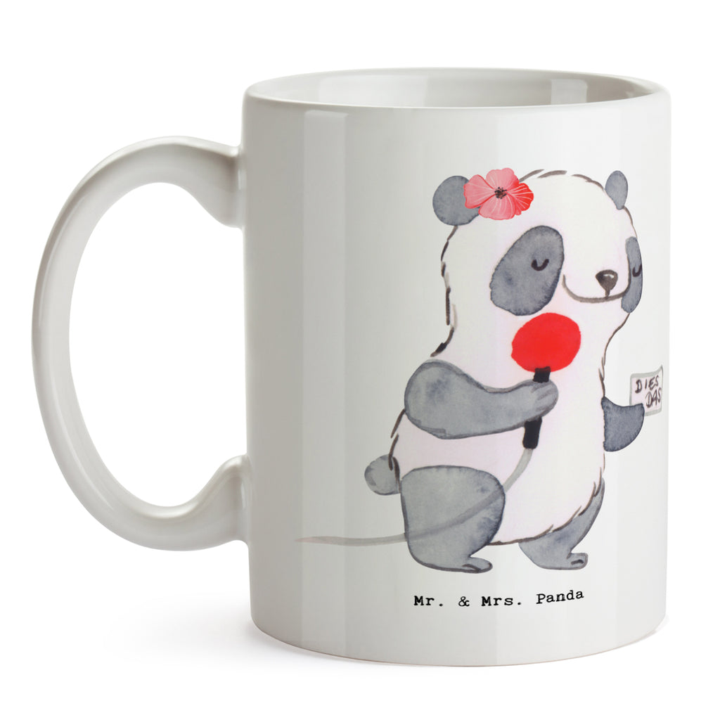 Tasse Sportreporterin mit Herz Tasse, Kaffeetasse, Teetasse, Becher, Kaffeebecher, Teebecher, Keramiktasse, Porzellantasse, Büro Tasse, Geschenk Tasse, Tasse Sprüche, Tasse Motive, Kaffeetassen, Tasse bedrucken, Designer Tasse, Cappuccino Tassen, Schöne Teetassen, Beruf, Ausbildung, Jubiläum, Abschied, Rente, Kollege, Kollegin, Geschenk, Schenken, Arbeitskollege, Mitarbeiter, Firma, Danke, Dankeschön