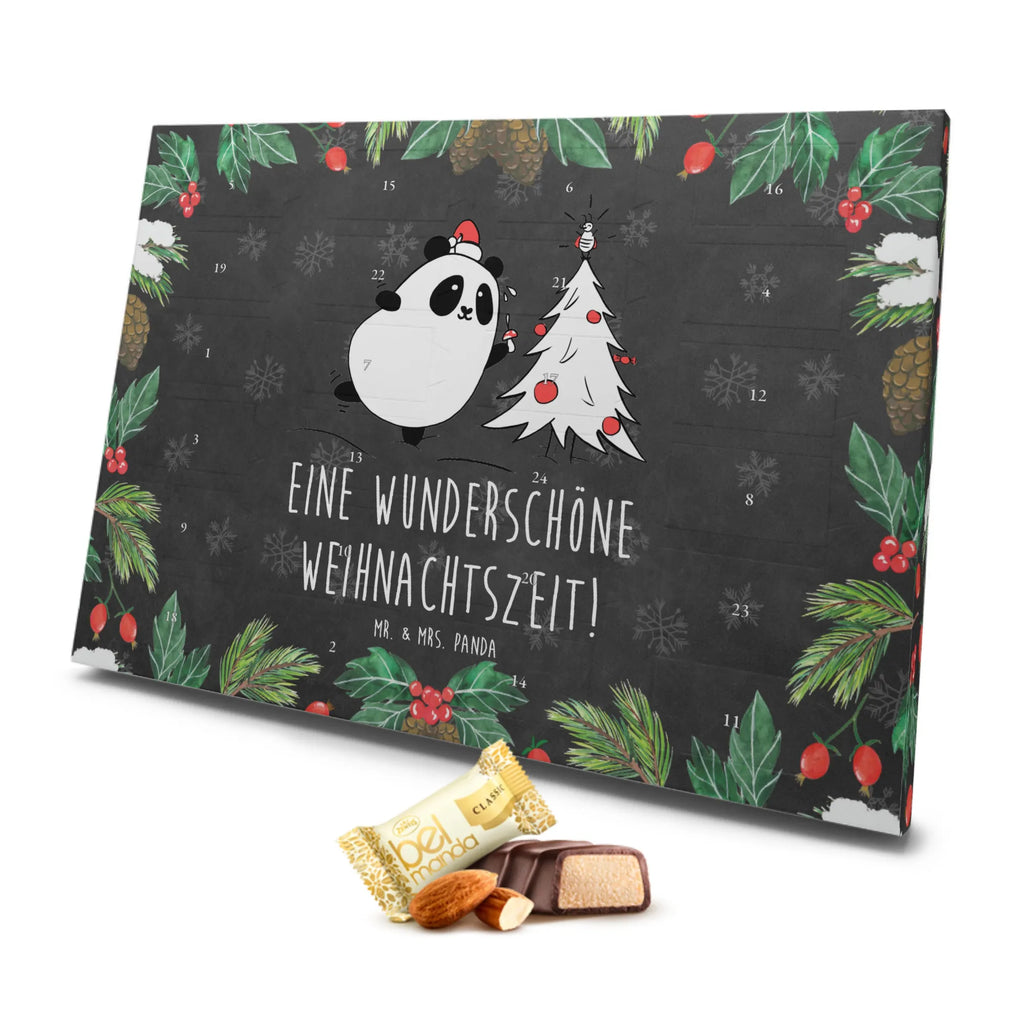 Marzipan Adventskalender Panda Weihnachtszeit Marzipan Adventskalender