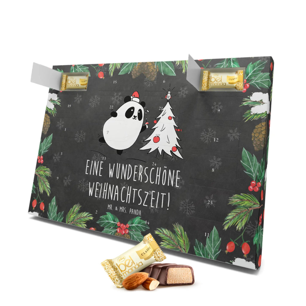 Marzipan Adventskalender Panda Weihnachtszeit Marzipan Adventskalender