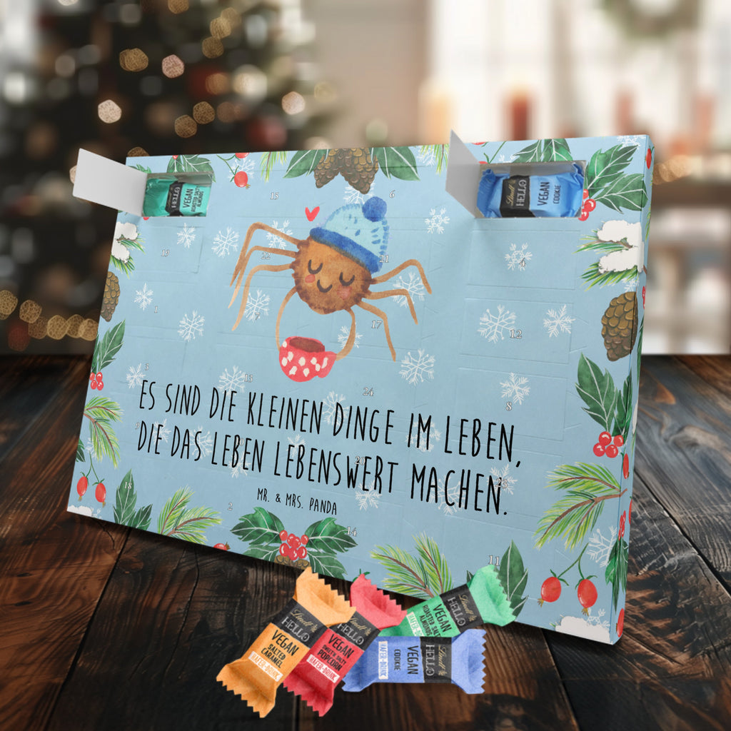 Veganer Adventskalender Spinne Agathe Kaffee Schokoladen Adventskalender, Spinne Agathe, Spinne, Agathe, Videos, Merchandise, Kaffee, Morgen, Morgenmuffel, Lebensweisheiten, Weiser Spruch