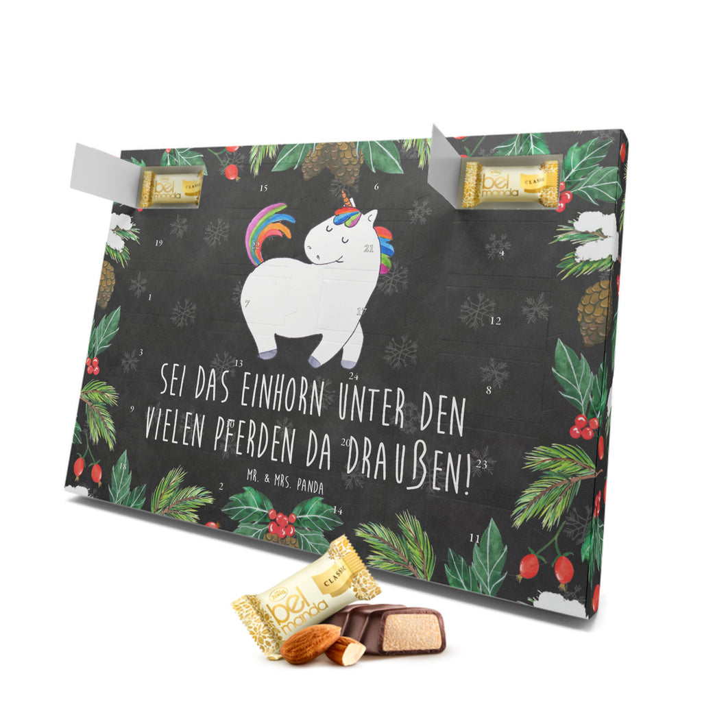 Marzipan Adventskalender Einhorn Stolzieren Marzipan Adventskalender, Einhorn, Einhörner, Einhorn Deko, Pegasus, Unicorn, stolz, anders, bunt, Pferd, Reiter, Reiten, Freundin, Geschenk