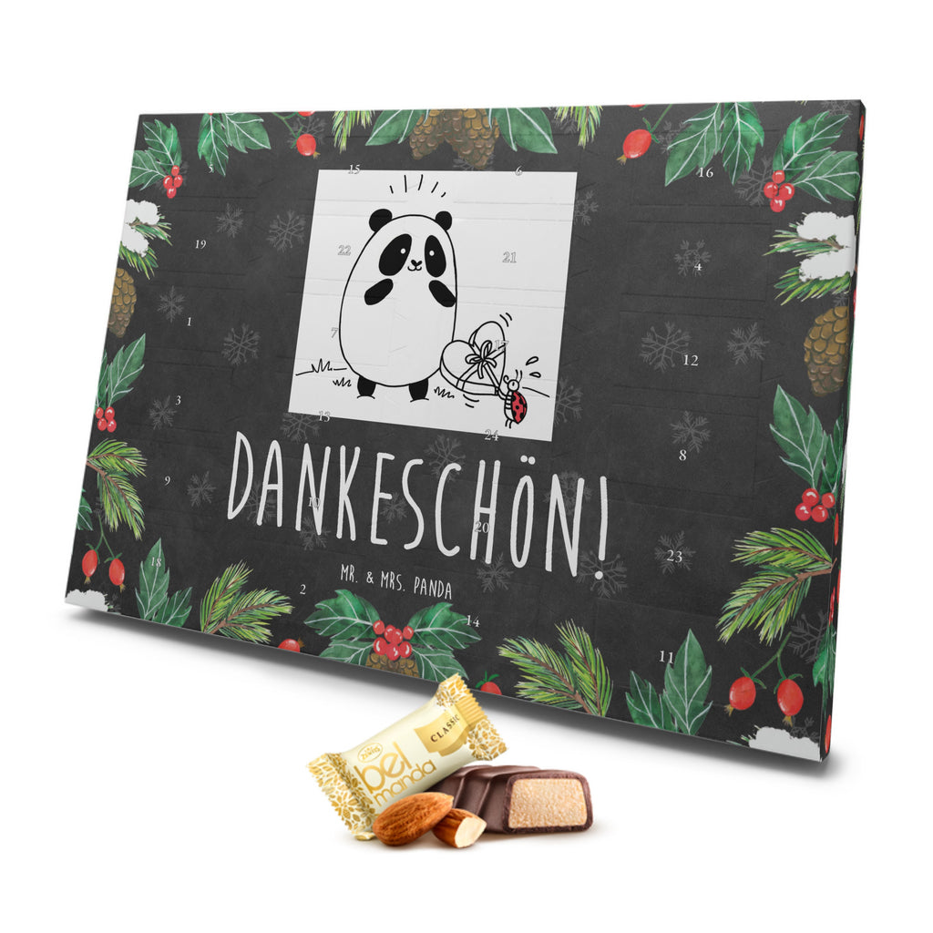 Marzipan Adventskalender Panda Dankeschön Marzipan Adventskalender