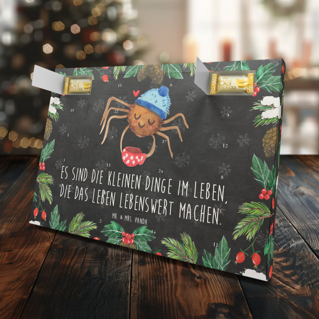 Marzipan Adventskalender Spinne Agathe Kaffee Marzipan Adventskalender, Spinne Agathe, Spinne, Agathe, Videos, Merchandise, Kaffee, Morgen, Morgenmuffel, Lebensweisheiten, Weiser Spruch