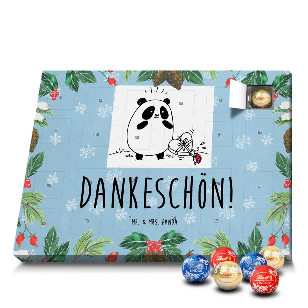 Kugel Markenschokolade Adventskalender Panda Dankeschön Adventskalender, Weihnachtskalender, Kalender, Weihnachten, Schokoladen Adventskalender, Kugel Markenschokolade Adventskalender