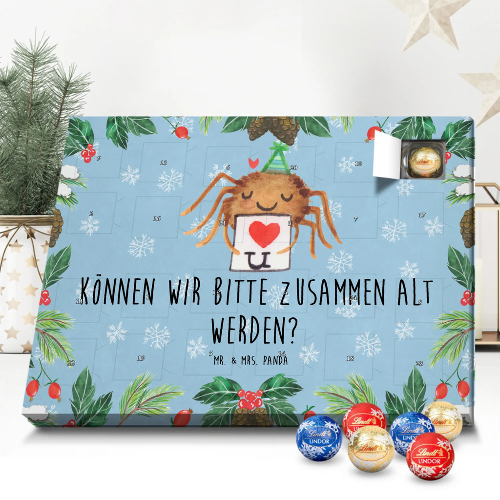 Kugel Markenschokolade Adventskalender Spinne Agathe Brief Adventskalender, Weihnachtskalender, Kalender, Weihnachten, Schokoladen Adventskalender, Kugel Markenschokolade Adventskalender, Spinne Agathe, Spinne, Agathe, Videos, Merchandise, Liebesbeweis, Ich Liebe dich, Heiratsantrag, Verliebt, Liebespaar, Liebesgeschenk, Treuebeweis, Treuetest