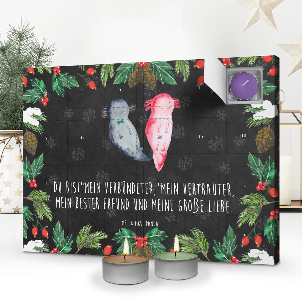 Duftkerzen Adventskalender Axolotl Freundin Adventskalender, Kerzen Adventskalender, Duftkerzen Adventskalender, Axolotl, Molch, Axolot, Schwanzlurch, Lurch, Lurche, Liebe, große Liebe, Liebesbeweis, Freund, Verlobter, Ehemann, Jahrestag, Valentinstag