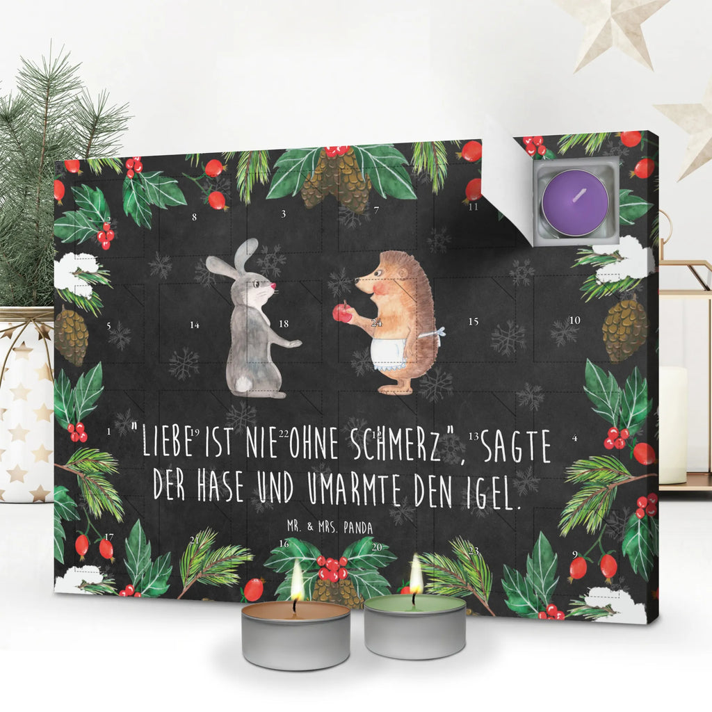 Duftkerzen Adventskalender Hase Igel Adventskalender, Kerzen Adventskalender, Duftkerzen Adventskalender, Tiermotive, Gute Laune, lustige Sprüche, Tiere, Igel und Hase, Igel, Hase, Liebe Spruch, Liebeskummer Geschenk, Herzschmerz, Trösten, Trennungsschmerz, Spruch romantisch