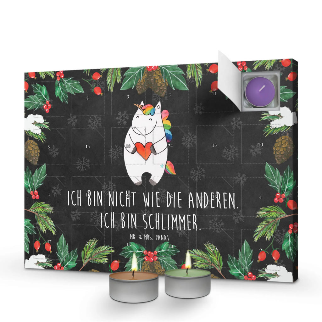 Duftkerzen Adventskalender Einhorn Herz Adventskalender, Kerzen Adventskalender, Duftkerzen Adventskalender, Einhorn, Einhörner, Einhorn Deko, Pegasus, Unicorn, Herz, schlimm, böse, witzig, lustig, Freundin, anders, bunt