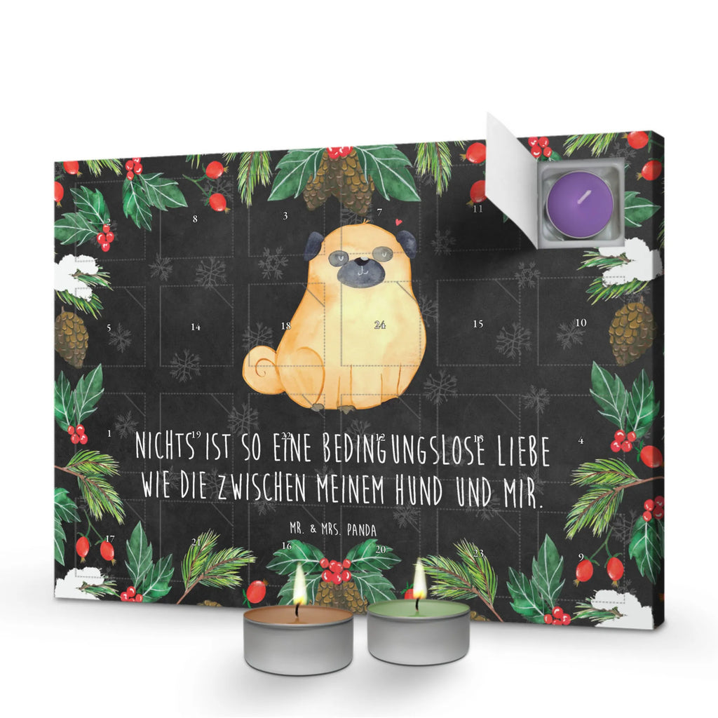 Duftkerzen Adventskalender Mops Adventskalender, Kerzen Adventskalender, Duftkerzen Adventskalender, Hund, Hundemotiv, Haustier, Hunderasse, Tierliebhaber, Hundebesitzer, Sprüche, Mops, Liebe, Hundeliebe