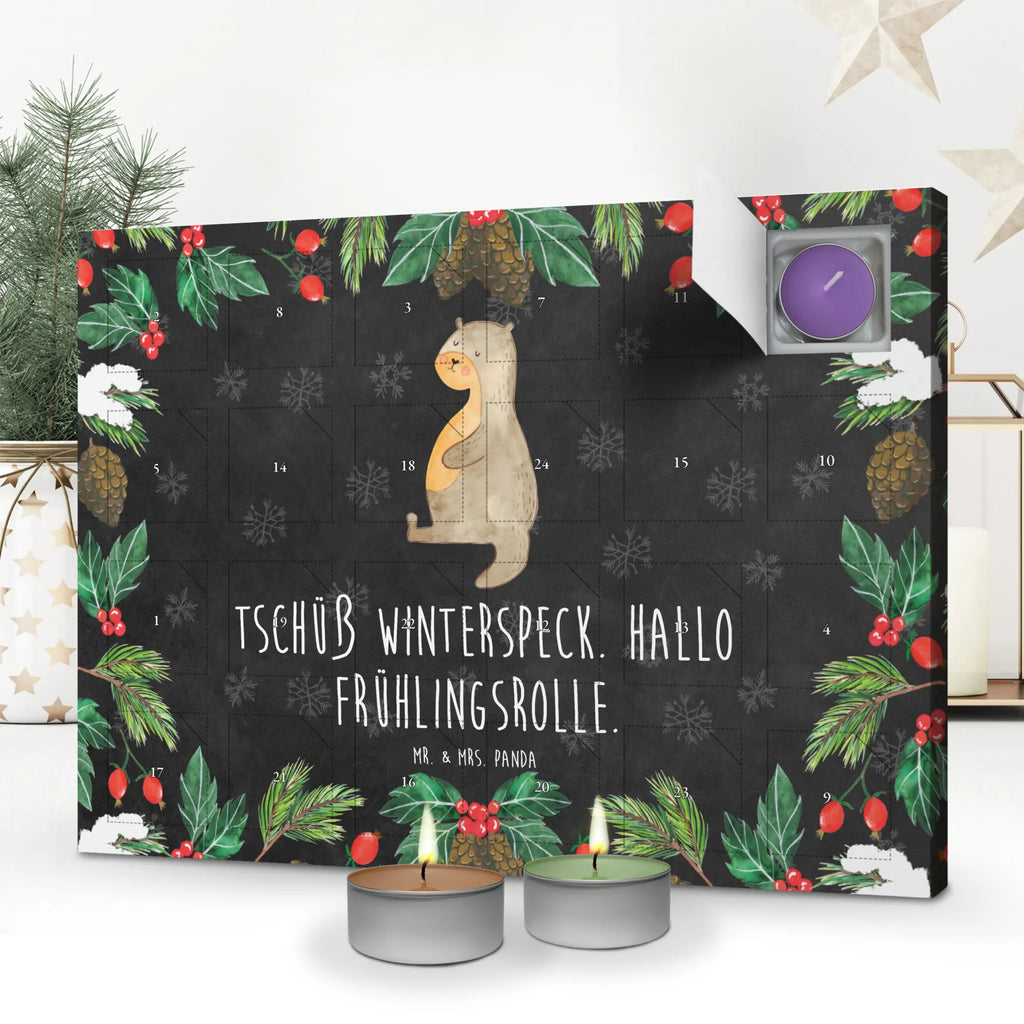 Duftkerzen Adventskalender Otter Bauch Adventskalender, Kerzen Adventskalender, Duftkerzen Adventskalender, Otter, Fischotter, Seeotter, Otter Seeotter See Otter