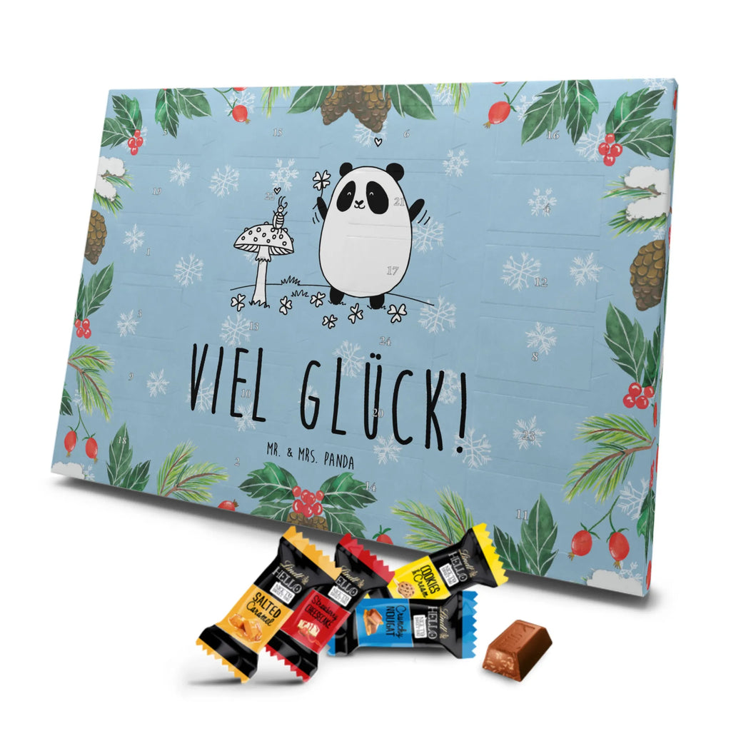 Markenschokolade Adventskalender Panda Glück Adventskalender, Weihnachtskalender, Markenschokolade Adventskalender