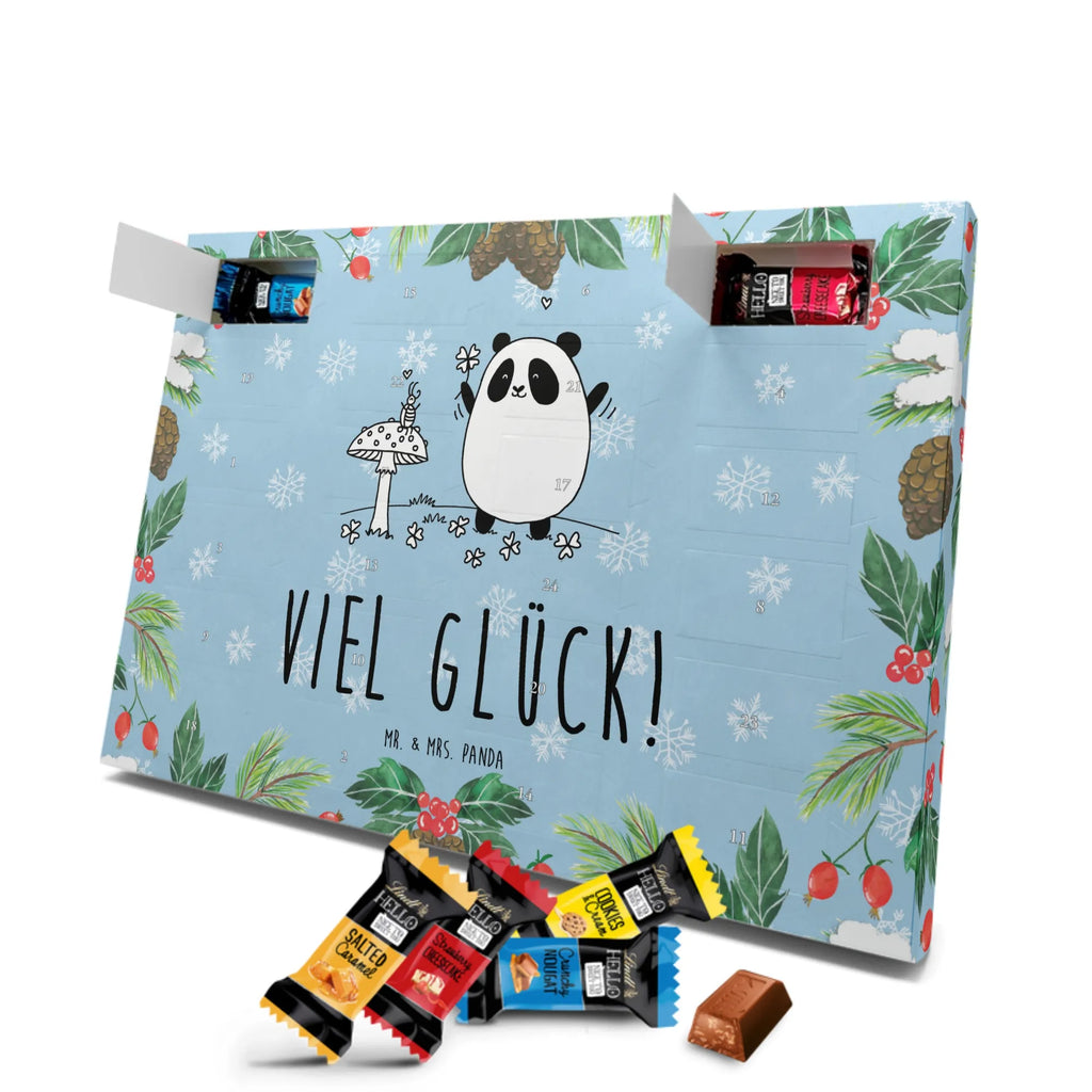 Markenschokolade Adventskalender Panda Glück Adventskalender, Weihnachtskalender, Markenschokolade Adventskalender