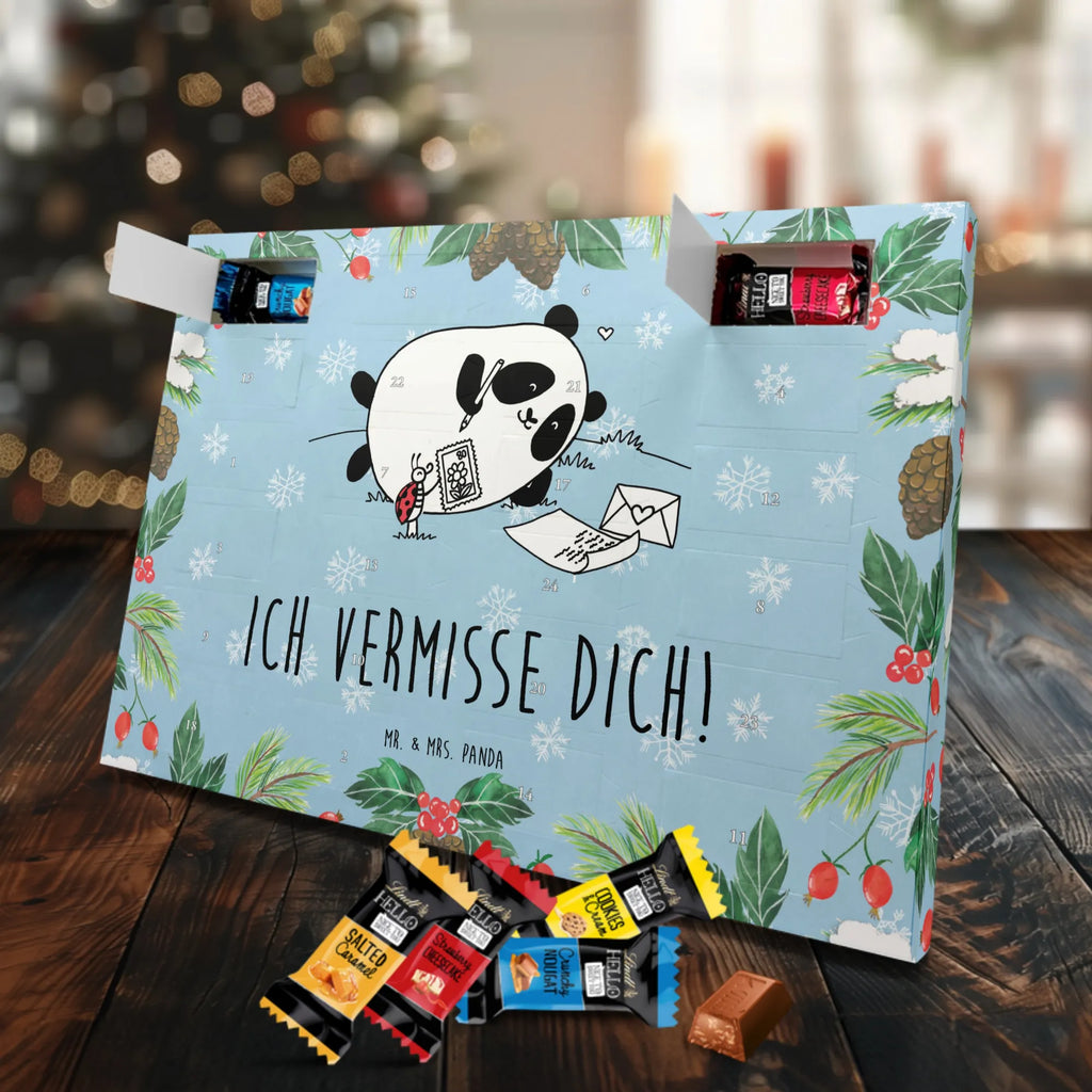 Markenschokolade Adventskalender Panda Vermissen Adventskalender, Weihnachtskalender, Markenschokolade Adventskalender