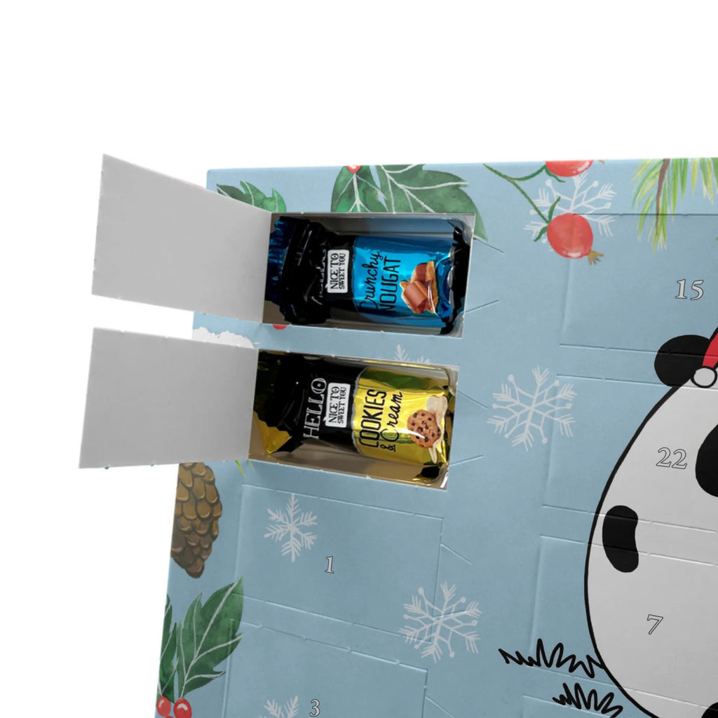 Markenschokolade Adventskalender Panda Weihnachtsgeschenk Adventskalender, Weihnachtskalender, Markenschokolade Adventskalender