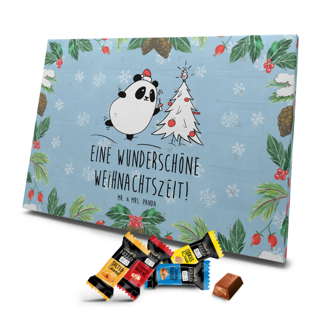 Markenschokolade Adventskalender Panda Weihnachtszeit Adventskalender, Weihnachtskalender, Markenschokolade Adventskalender