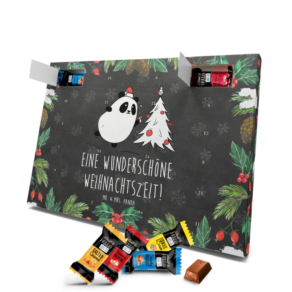 Markenschokolade Adventskalender Panda Weihnachtszeit Adventskalender, Weihnachtskalender, Markenschokolade Adventskalender