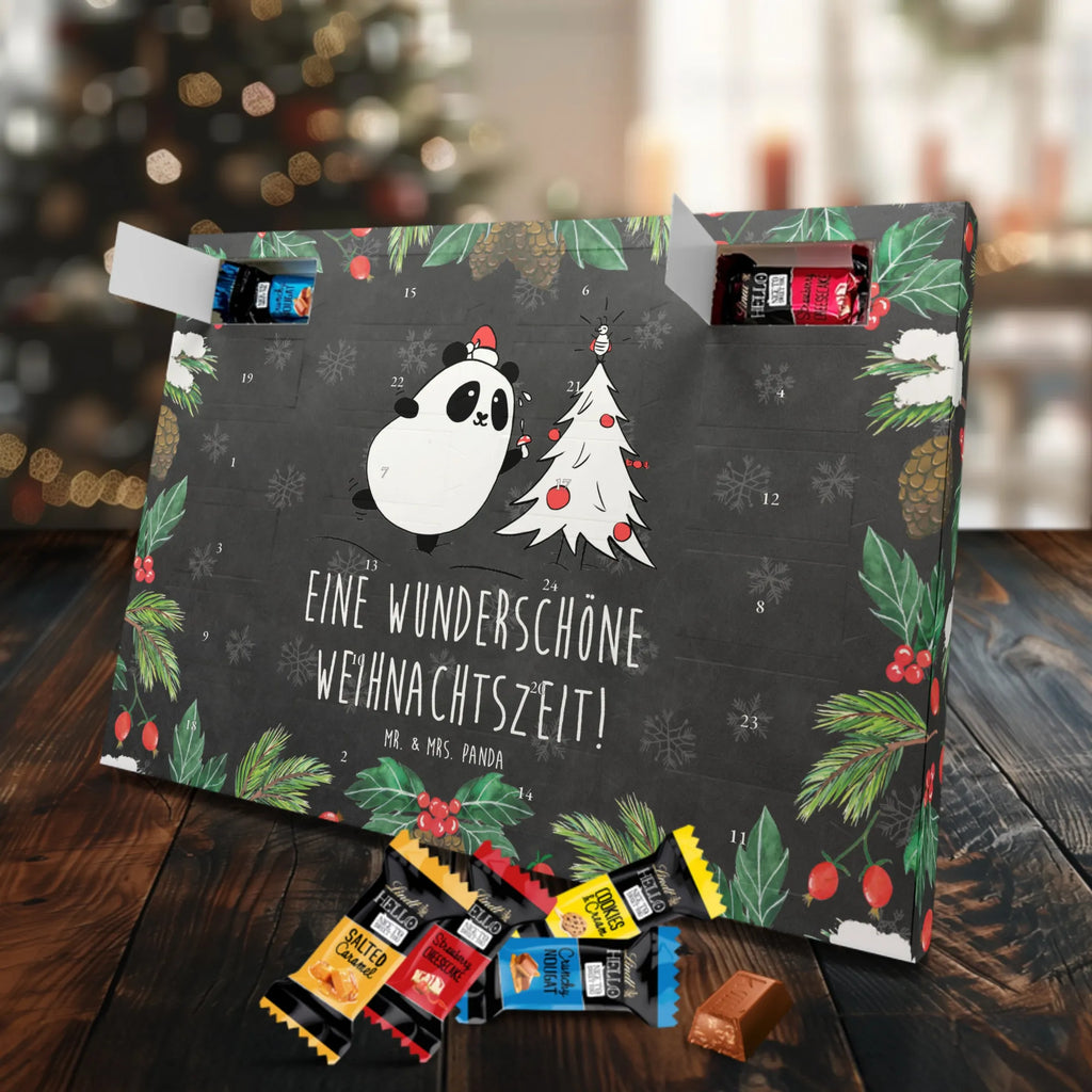 Markenschokolade Adventskalender Panda Weihnachtszeit Adventskalender, Weihnachtskalender, Markenschokolade Adventskalender